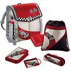 Step by Step Schulranzen-Set PureTOUCH Racer 6-teilig