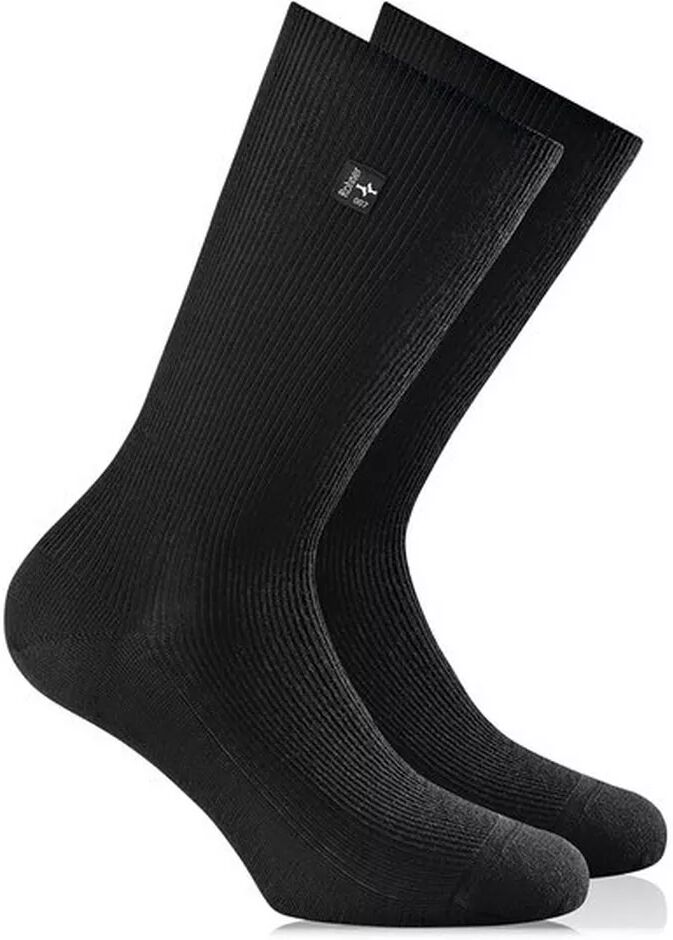 Rohner - Wadenlange Socken, für Herren, Black, Größe 41-42