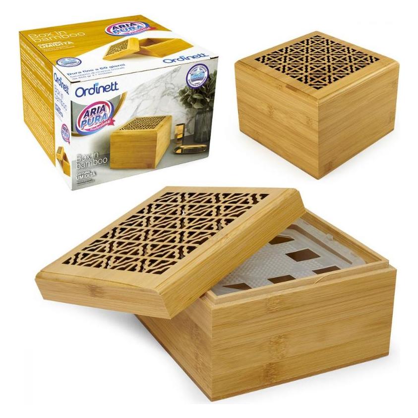 Mr & Mrs Fragrance Mr&Mrs Fragrance Moisture absorber Bamboo crystal refillable 450g neutral scent 8000303311546 (ORDINETT)