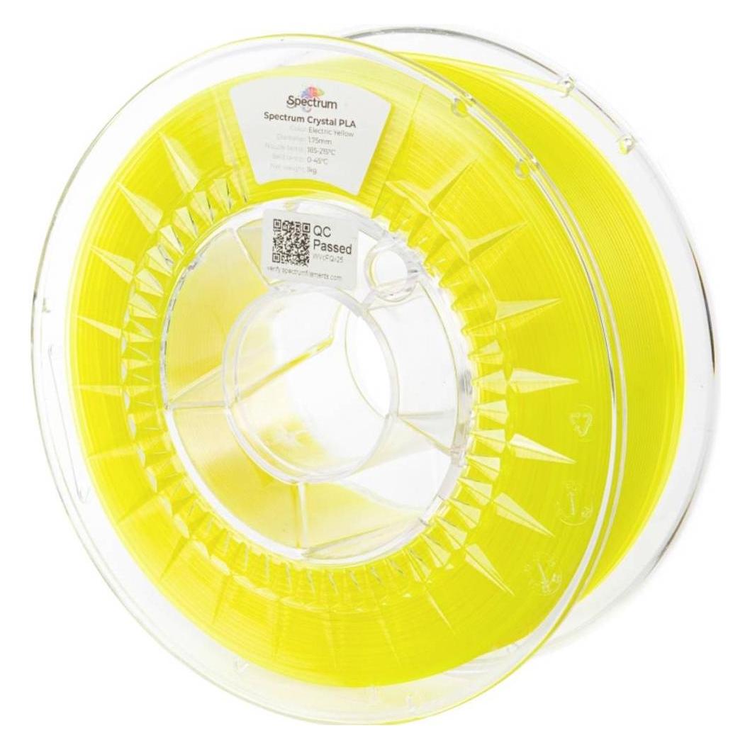 Spectrum Filaments 80883 PLA Crystal Filament PLA Erhöhte Extrusionsrate 1.75 mm (PLA, 1000 g, 1.75 mm) (80883)