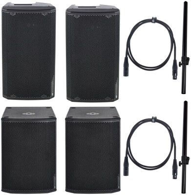 dB Technologies Opera 10/Sub 615 Power Bundle Schwarz