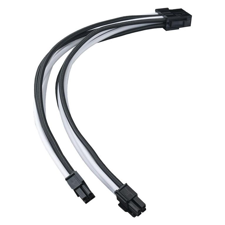 Silverstone PP07E Spannungsversorgungs-Verlängerungskabel (30 cm, 8 pin EPS) (SST-PP07E-EPS8BW)