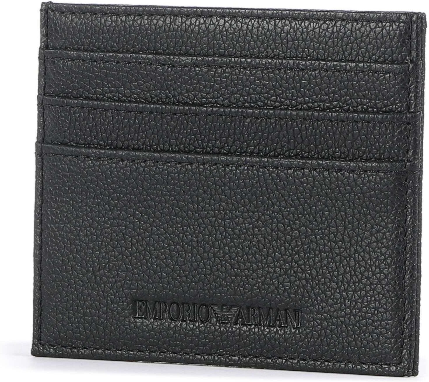 Giorgio Armani Emporio Armani Milano Kreditkartenetui, schwarz