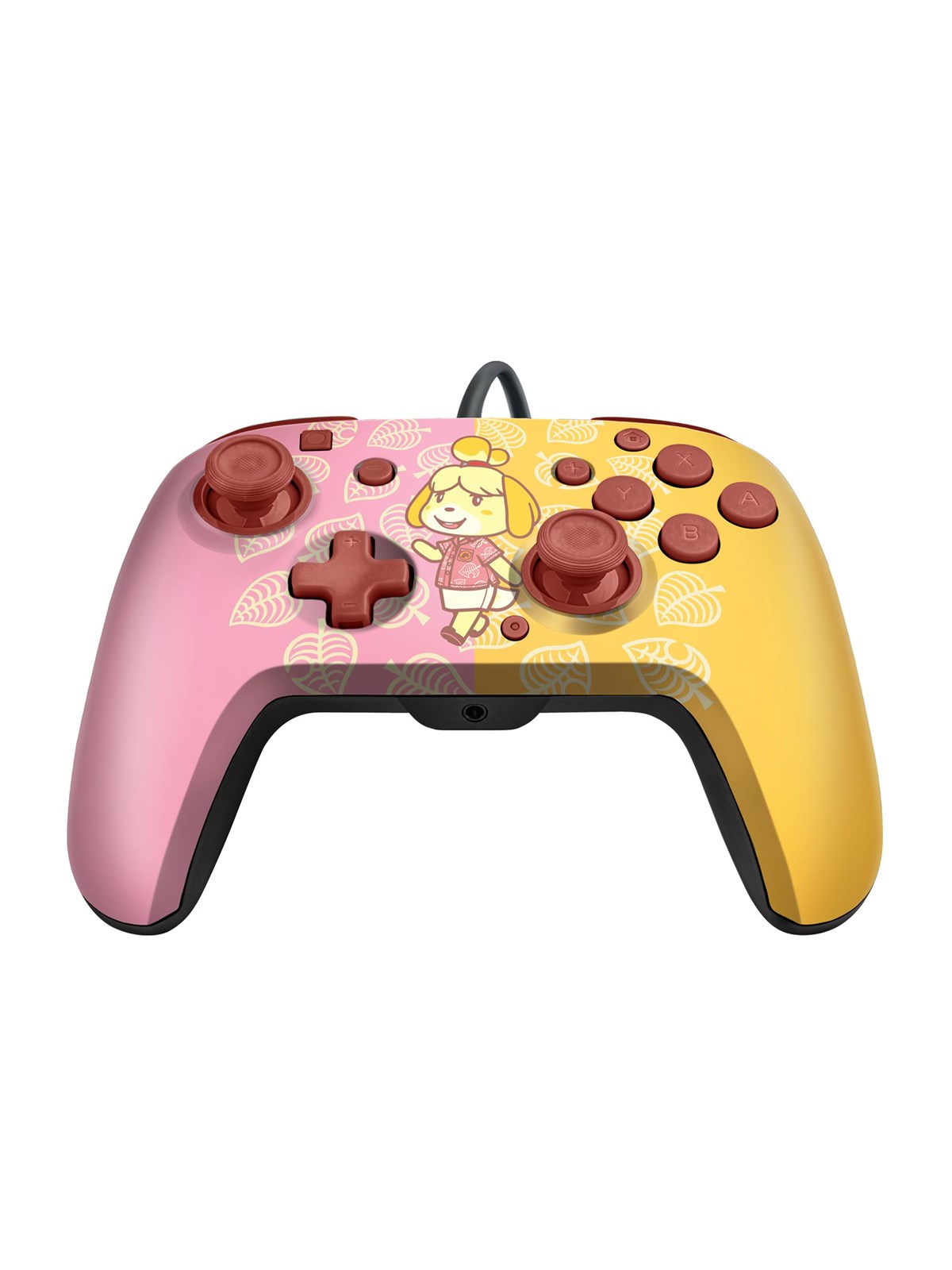 PDP Faceoff Deluxe Audio Isabelle - Wired Controller - Nintendo Switch