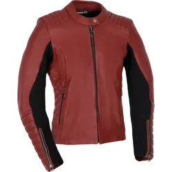 Oxford Radley, Lederjacke Damen - Rot/Schwarz - 40