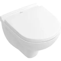 Combi-Pack V+B O.Novo Wand-Tiefspül-WC compact + WC- Sitz softclose,weiß