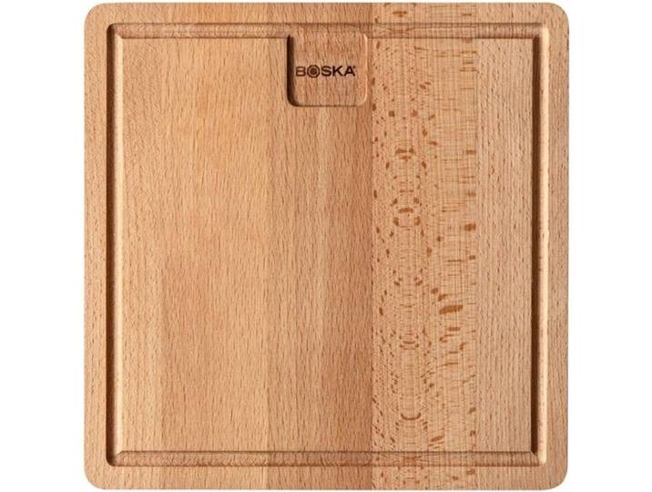 BOSKA Dining Board Amigo S - Beukenhouten Serveerplank - Dinerbord met opvanggeul - 23 cm