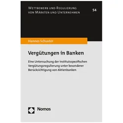 Vergütungen in Banken, Fachbücher von Hannes Schuster