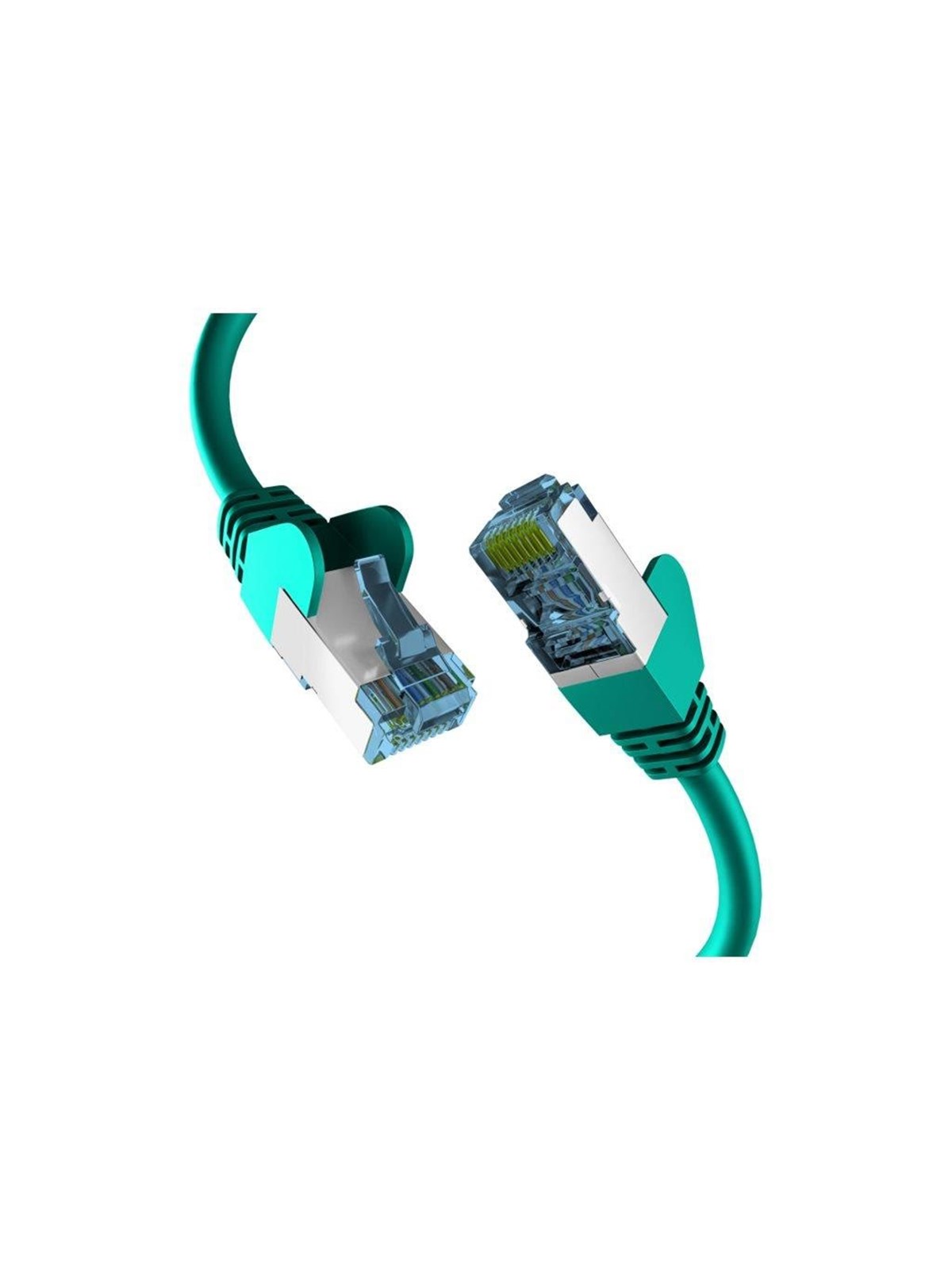 M-CAB EFB-Elektronik patch cable - 50 cm - green - Grün - 0.5m