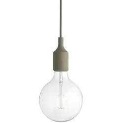 Muuto E27 LED Pendelleuchte, olivgrün