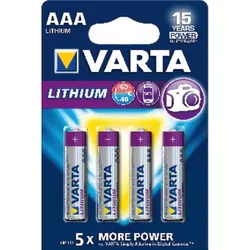 Batterie PROFESSIONAL Lithium AAA 4er Bli