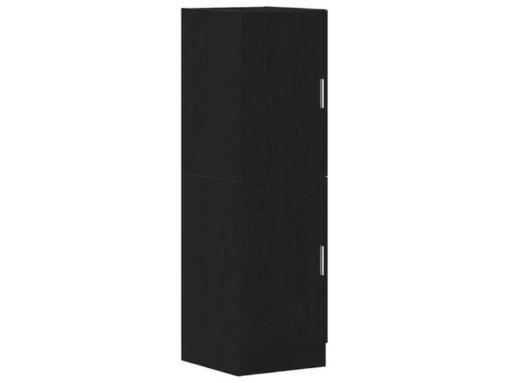 MGH Armoire cuisine - Buffet de cuisine noir 38x41 5x131 5 cm bois d'ingénierie LV1751