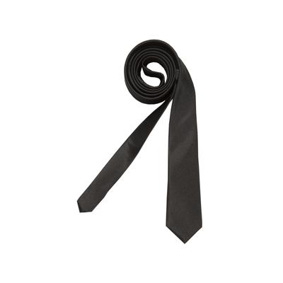 Krawatte SEIDENSTICKER "Schwarze Rose", Herren, schwarz, Seide, Krawatten, Gestreift