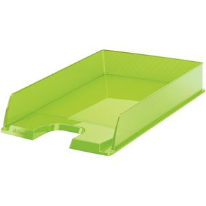 Esselte Briefablage Europost, 623597, A4, grün, stapelbar, Kunststoff