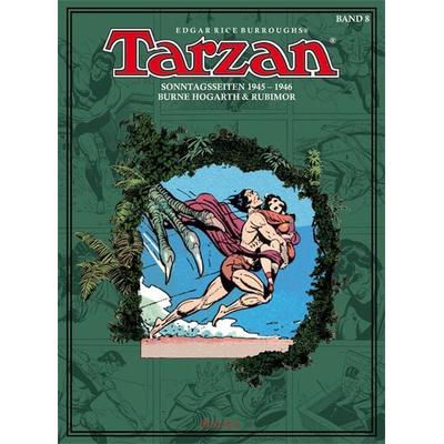 Tarzan. Sonntagsseiten / Tarzan 1945 - 1946, Gebundene Ausgabe von Edgar Rice Burroughs, Bocola Verlag, 978-3-939625-68-1