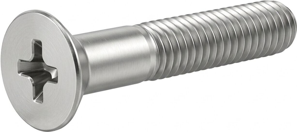 ISO 7046 Form C Senkkopfschraube M2x3 Edelstahl A4 blank PH ; Industrial Quality Supplies (070469450020003)