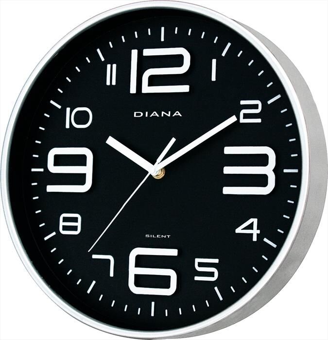 ELITE-DIANA 111 019-9-6-silver Quadrante Nero