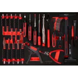 KS Tools Zangen- Hammer- und Meißel-Satz, 23-tlg - 811.1023