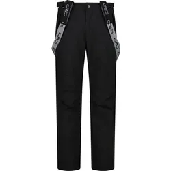 CMP Herren Latzhose Herren Skihose Salopette - Normalgröße, Größe 46 in Schwarz 90