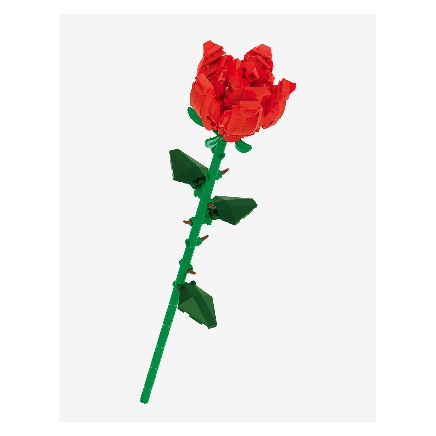 BlueBrixx-Pro Rote Rose (109746)