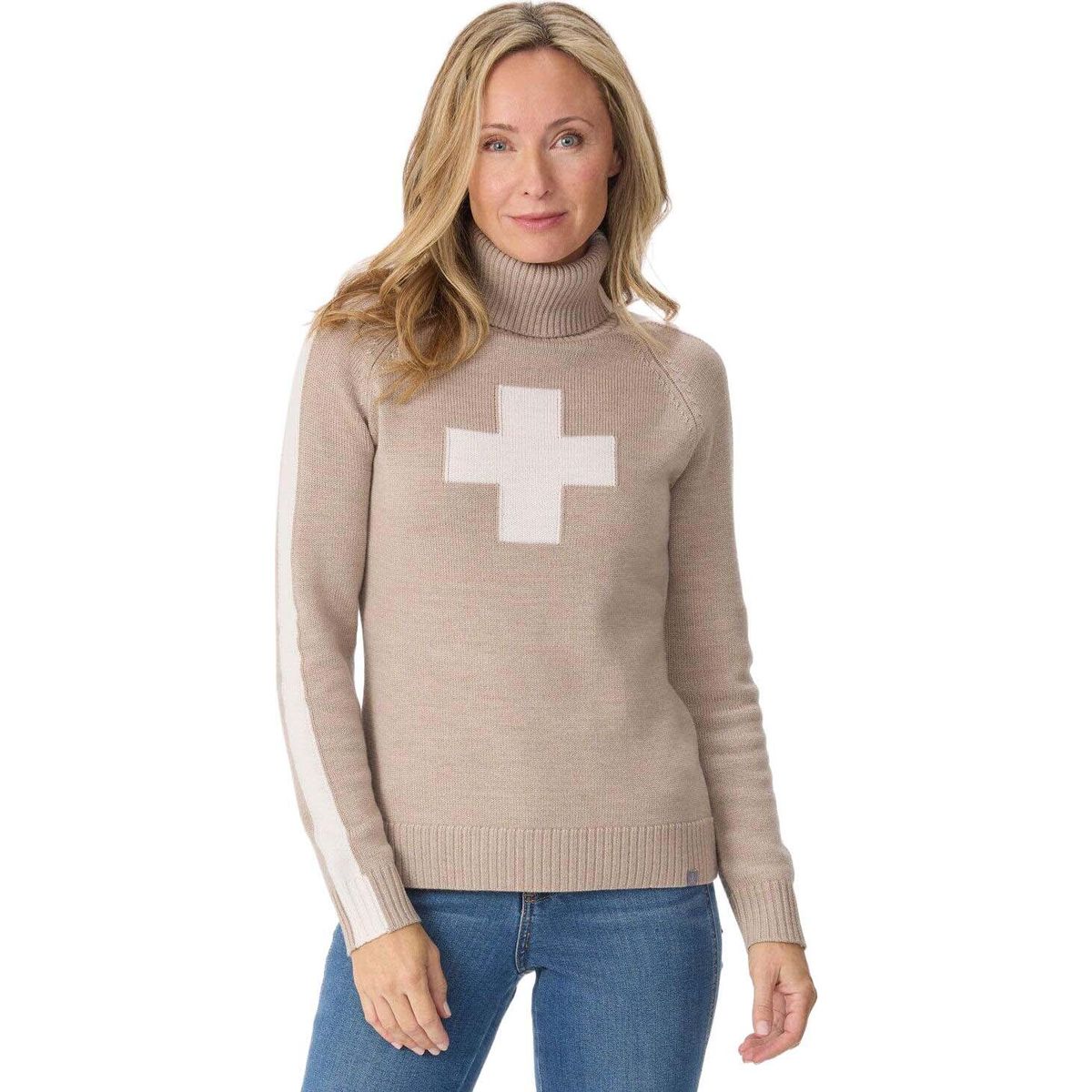 Krimson Klover Geneva Turtleneck heather oat (240) M KK-F26310-240-M