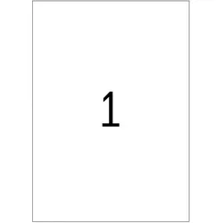 Herma, Etiketten, Typenschild Etiketten A4