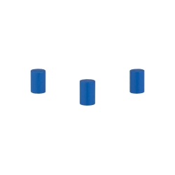 Halmakegel.com Zylinder - Walze Dia - 10x15mm - blau 256595