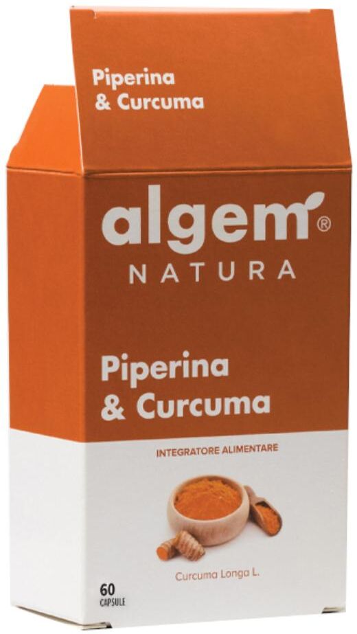 ALGEM NATURA Srl Algem Natura Piperina & Curcuma, 60 Capsule