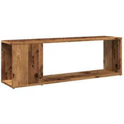 vidaXL TV-Schrank Altholz-Optik 100x24x32 cm Holzwerkstoff