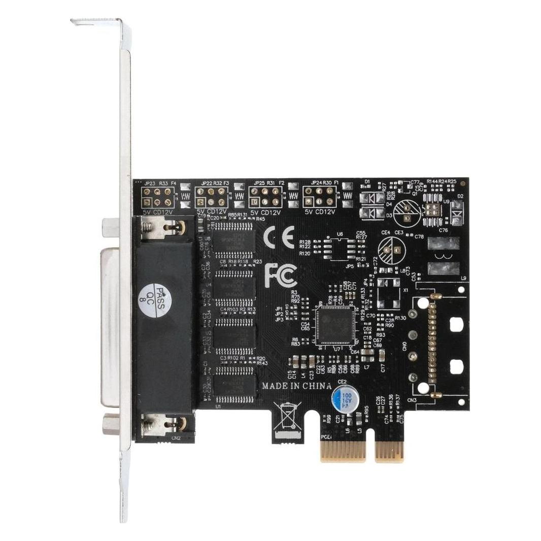 Exsys GmbH PCIe 4S Seriell RS-232 Karte, Octopus Kabel (ASIX) (EX-46024)