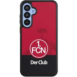 Nivocase Hülle für Samsung Galaxy A55 5G Handyhülle NIVOcore Case Schwarz 1. FC Nürnberg Der Club (Samsung Galaxy A55), Smartphone Hülle, Schwarz