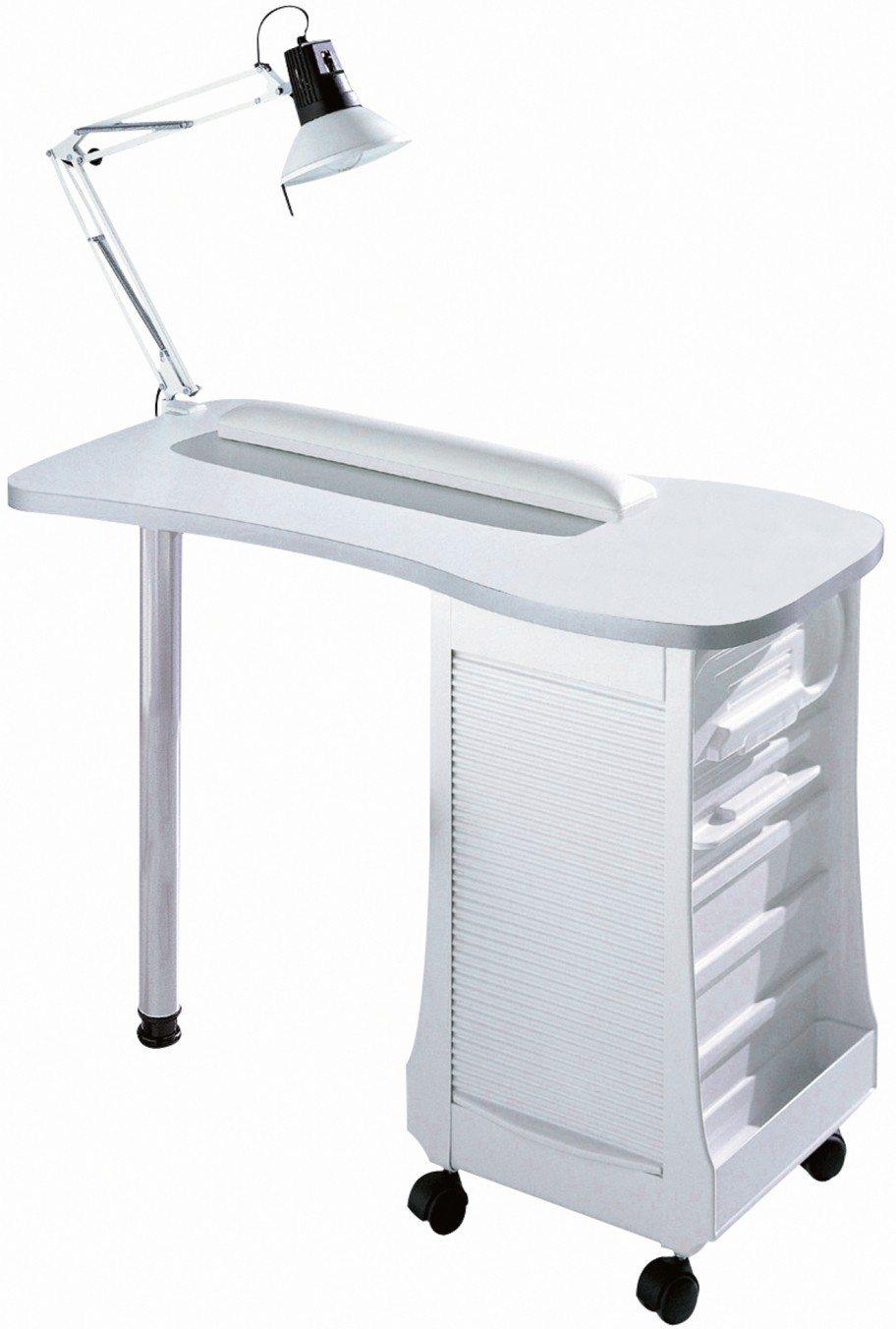 Sibel Maniküre Tisch Weiss B93 x T48 x H74 cm SN-7310600