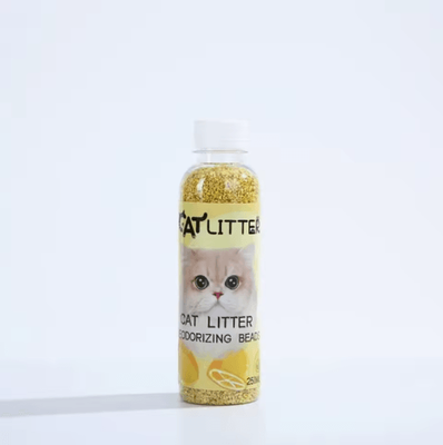 Inspire Picks Cat Litter Deodorizing Beads Odor Control Freshener For A Cleaner Smelling Home yellow