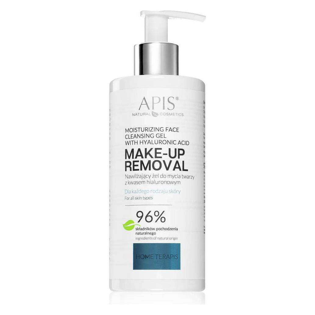 Apis Natural Cosmetics Apis Moisturizing Facial Cleansing Gel With Hyaluronic Acid 300Ml (Reinigungsgel, 300 ml) (5901810004095)