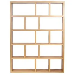 TemaHome Bücherregal Berlin Holzoptik Braun Eiche
