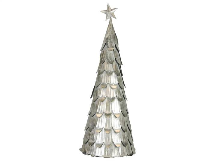 Baum Metall Silber D: 26 cm Decofinder