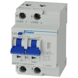 Doepke FI-/LS-Kombination DAFDD 1 C40/0,03/2-A