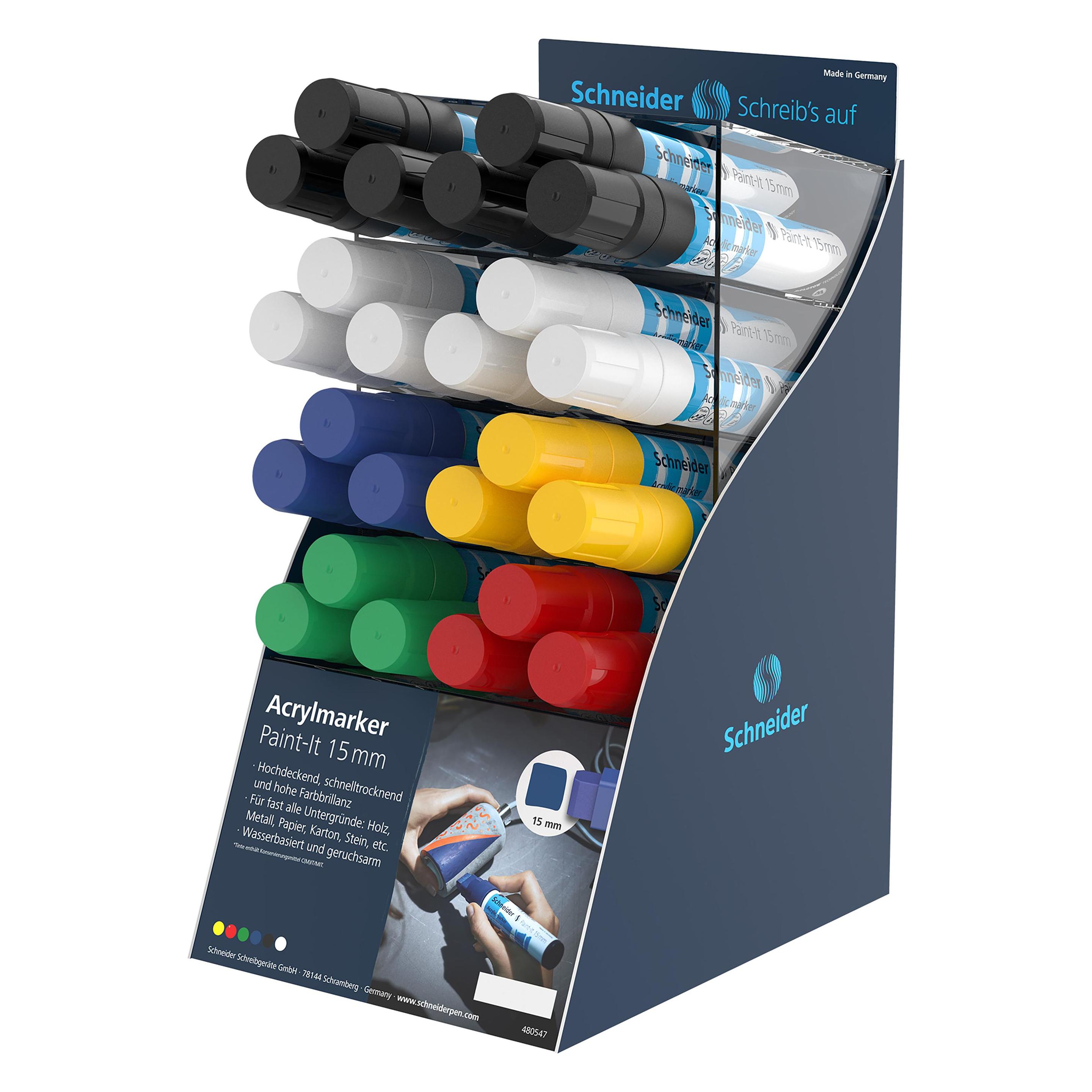 Schneider Display Acrylmarker Paint-It 330 15mm (12x) (305691)