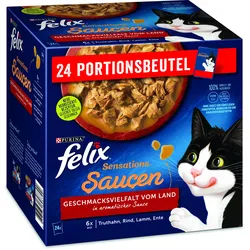 Felix Sensation Sauce Geschmacksvielfalt vom Land - Multipack 4x2.04 kg