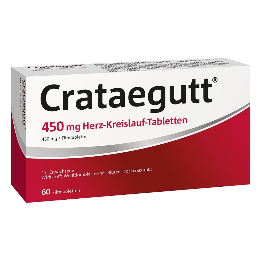 Dr.Willmar Schwabe GmbH & Co.KG Crataegutt 450 Mg Herz-Kreislauf-Tabletten 19765886