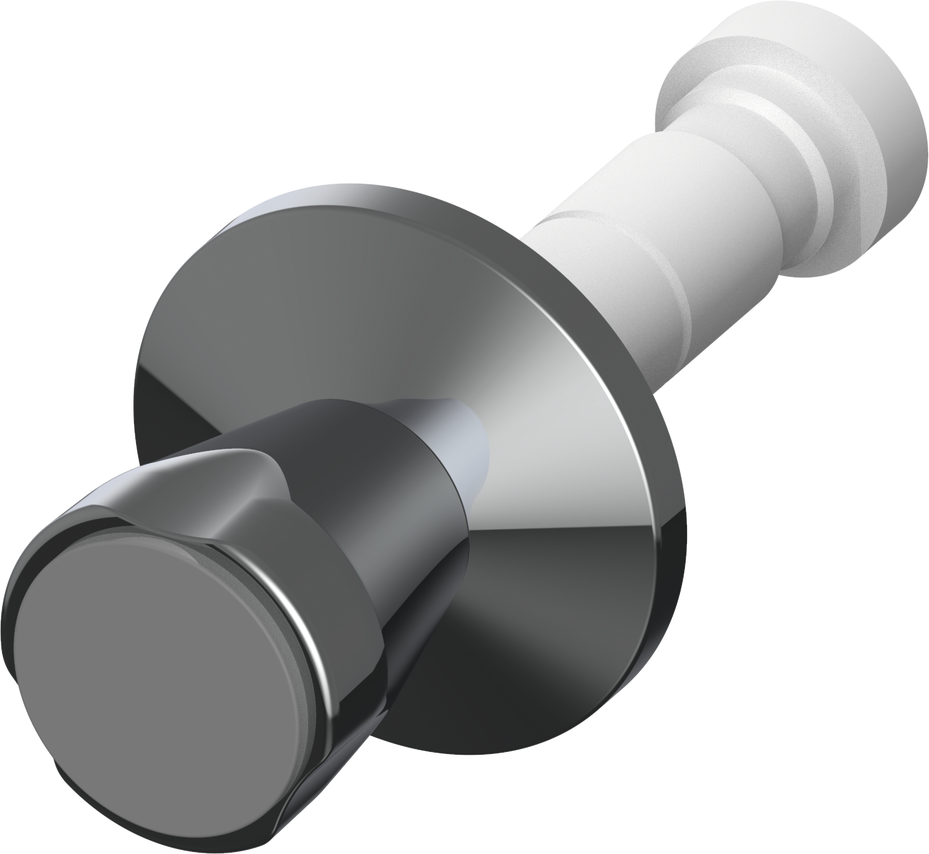 TECE TECEprofil 9221014 pour valve à encastrer, chromé