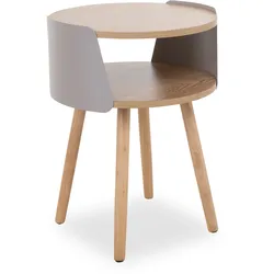 Beistelltisch meins!CALGARY (DH 40x55 cm) - beige - DH 40x55 cm