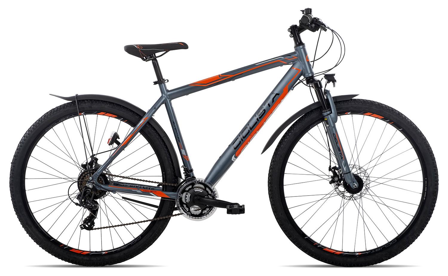 Ciclista Adventure 29 Disc All-Terrain-Bike ab 14 Jahren 29 Zoll Dunkelgrau 48 cm