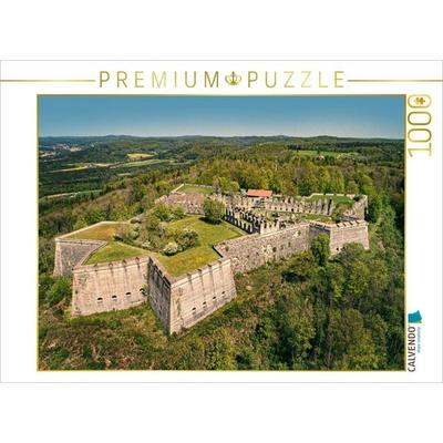 CALVENDO Puzzle Festung Rothenberg | 1000 Teile Lege-Größe 64x48cm Foto-Puzzle für glückliche Stunden