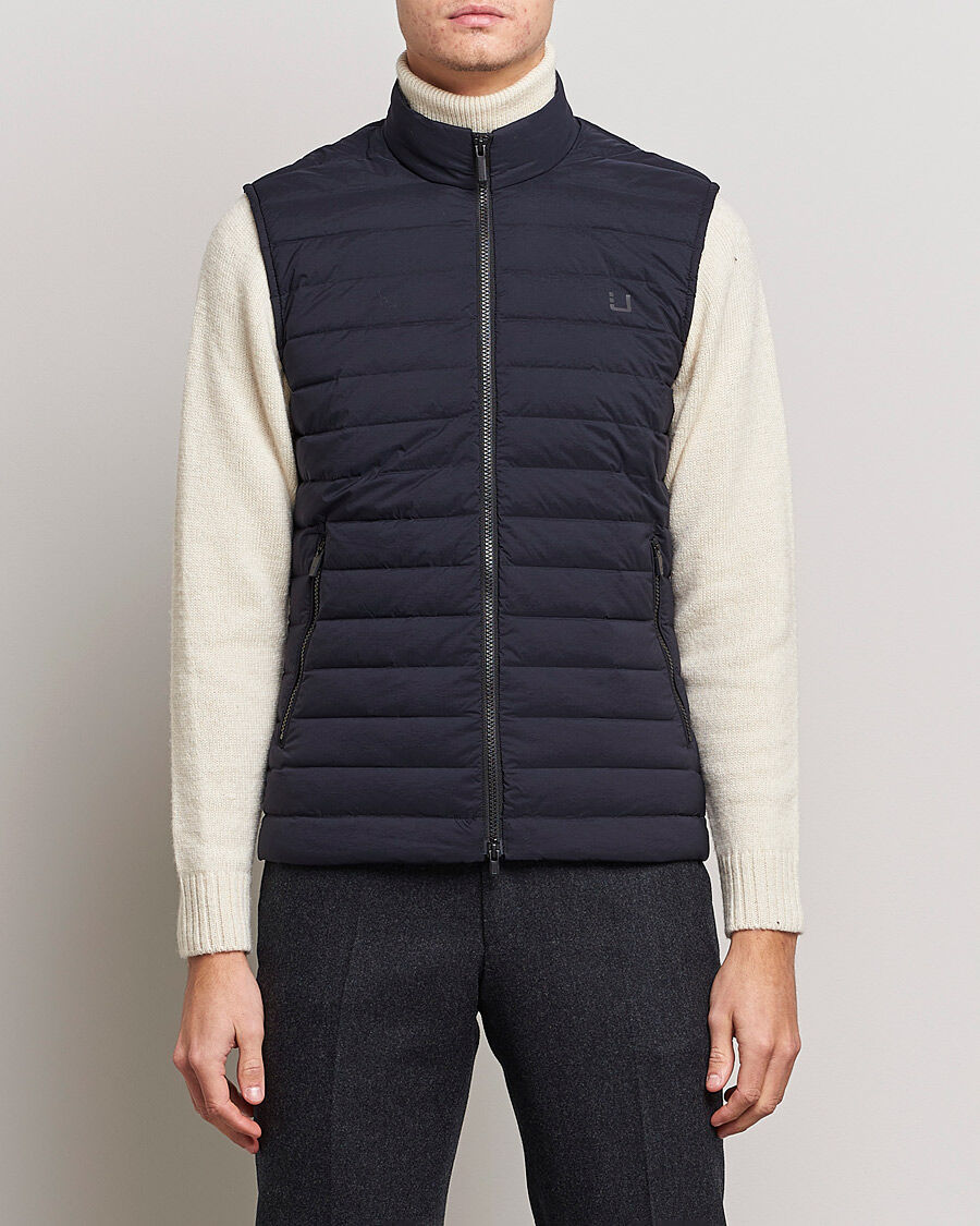 UBR Super Sonic Vest Navy men M Blå