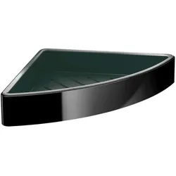 Emco Loft Eckseifenkorb 054513303 schwarz, mit Kunstoffeinsatz,verdeckte Befestigung