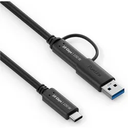 Purelink USB-C>C Kabel 0,5m (0.50 m, USB 3.2 Gen 1, 100 W), USB Kabel