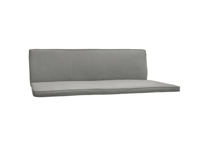 Beautissu Auflage für Hollywoodschaukel Loft HS, Hellgrau, 50x6x180 cm, Gartenmöbel, Gartenpolster & Auflagen, Liegenauflagen