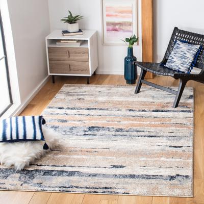 SAFAVIEH Coppertone Rukije Abstract Distressed Rug