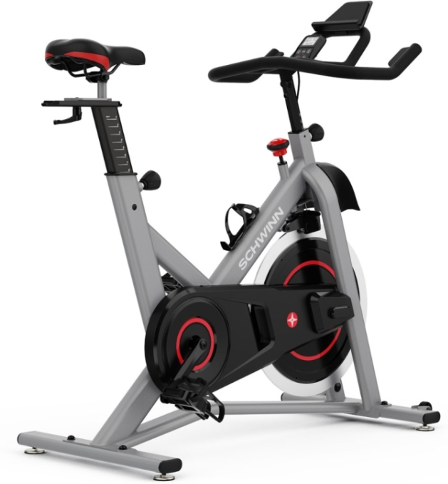 Bicicleta de Ciclo Indoor Schwinn IC3.5 com 100 Níveis de Resistência Eletrónica e Bluetooth FTMS